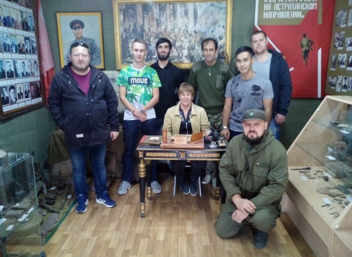 Сводный поисковый отряд "Сармат" Икрянинского района Астраханской области обновил музей